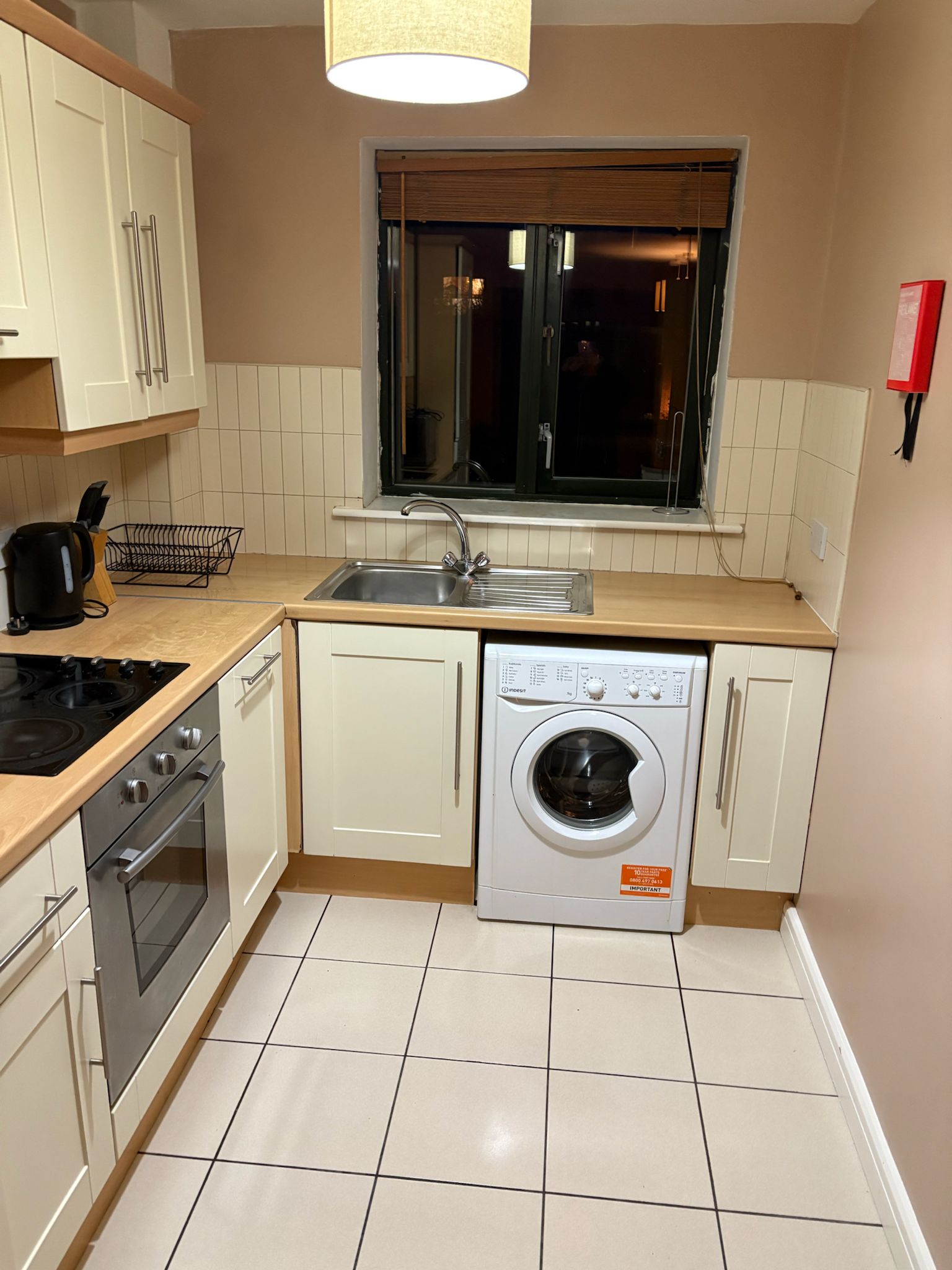 After deep cleaning kitchen Dublin with polished surfaces after professional cleaning