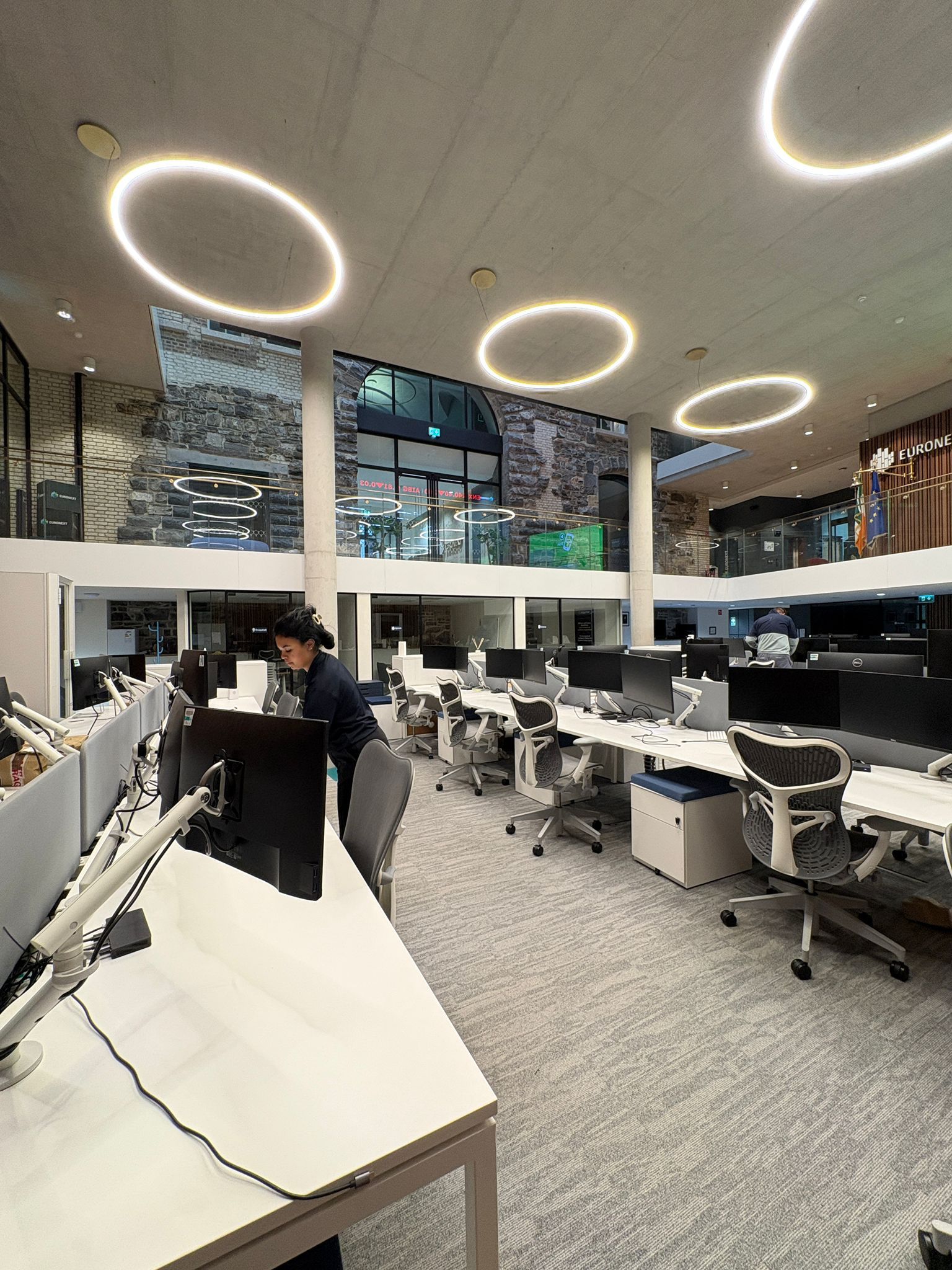 Office cleaning Dublin in a modern workspace